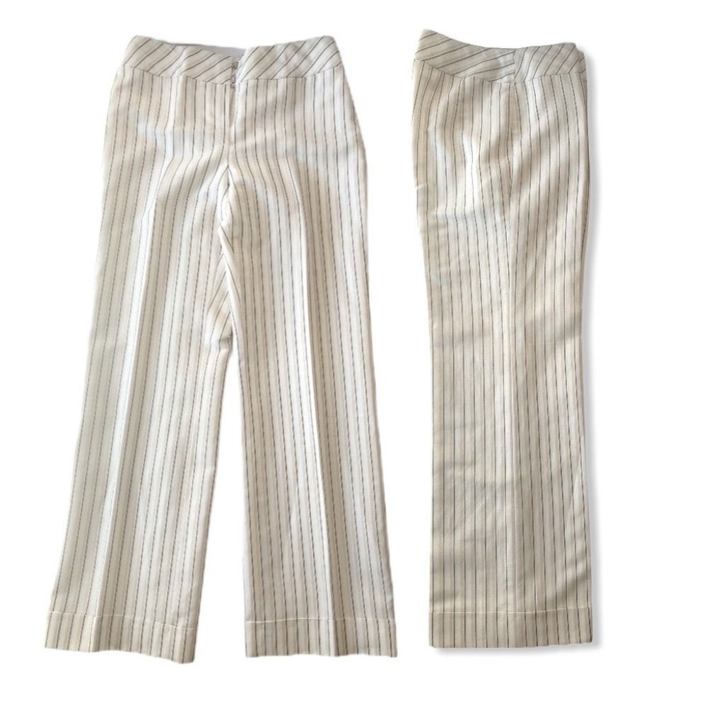 Ann Taylor LOFT Laura Linen/Cotton Dress Pants
